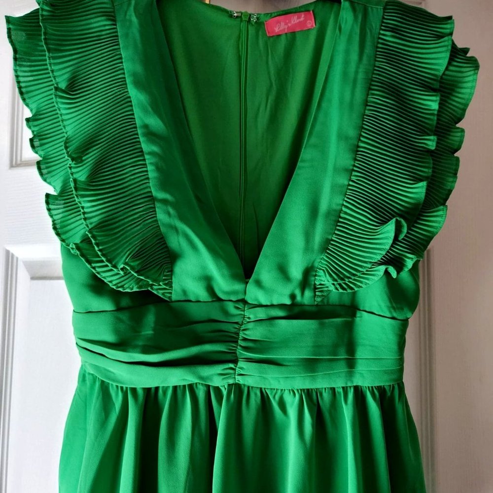Ruffle peplum blouse